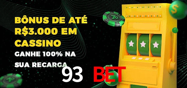 93 bet melhor bônus de depósito