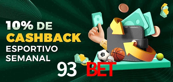 10% de bônus de cashback na 93 bet